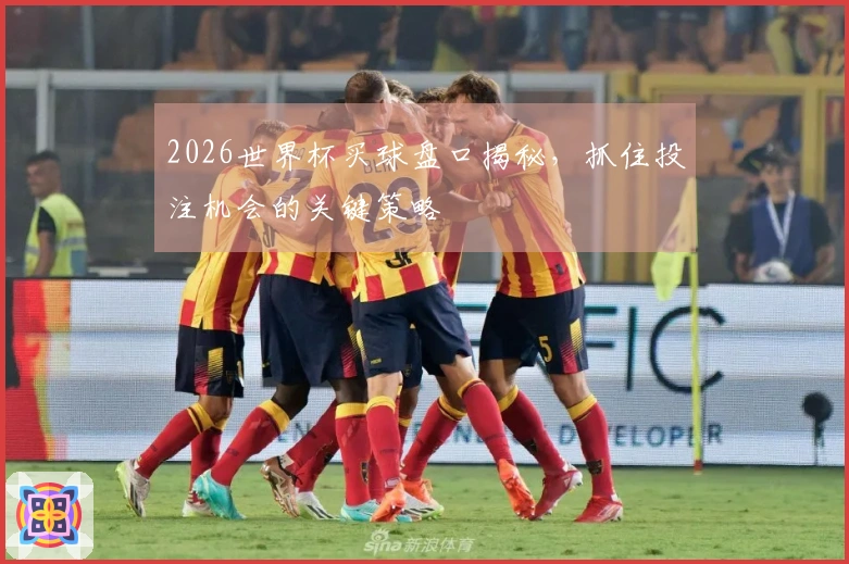 2026世界杯买球盘口揭秘，抓住投注机会的关键策略