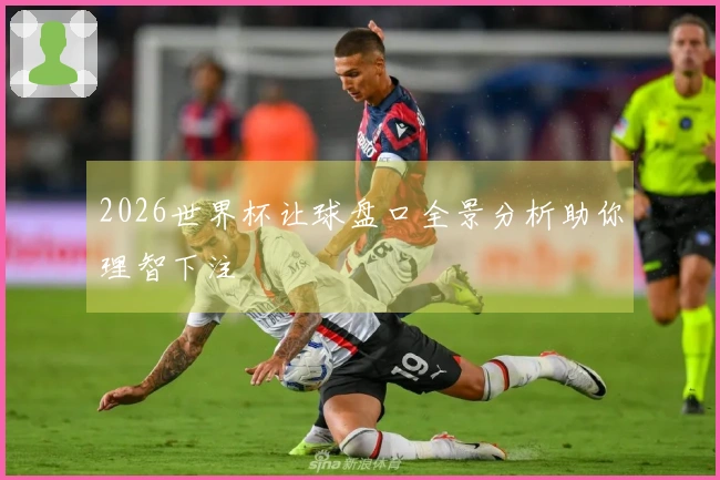 2026世界杯让球盘口全景分析助你理智下注
